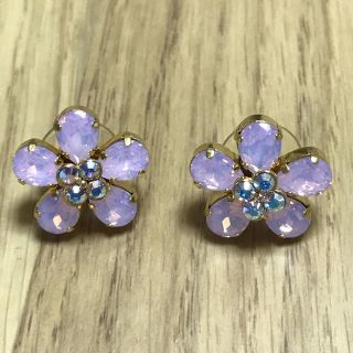 チェスティ(Chesty)のrosy monster♡ピンクフラワーピアス(ピアス)