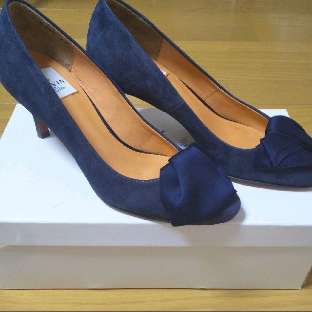 【美品】LANVIN en Bleu パンプス