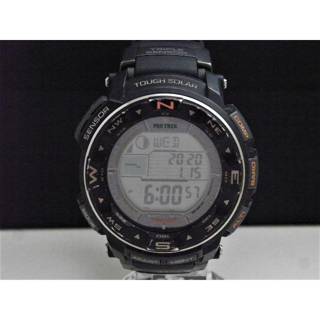 CASIO PRO TREK PRW-2500 電波ソーラー腕時計 多機能