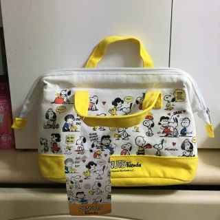 ピーナッツ(PEANUTS)のスヌーピー ランチバッグ(ランチボックス巾着)