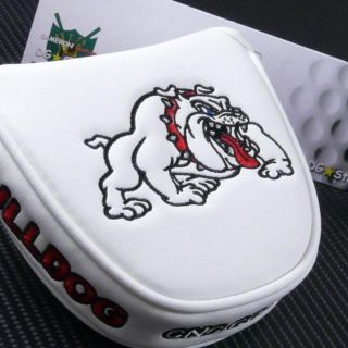 スコッティキャメロン(Scotty Cameron)の[特別割引]ファンキー＊ブルドッグ・ホワイトマレットヘッドカバー＊(その他)