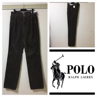 ポロラルフローレン(POLO RALPH LAUREN)の新品未使用◆ラルフローレン◆中太畝 コーデュロイ パンツ スラックス 80(スラックス)