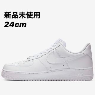 ナイキ(NIKE)の無言購入歓迎 NIKE AIR FORCE 1 ‘07 White 24cm(スニーカー)