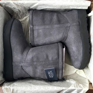 アグ(UGG)の★新品★UGG アグ クラシックショート ウォータープルーフ グレー22cm(ブーツ)