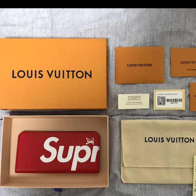 LOUIS VUITTON - Supreme Louis Vuitton iPhone7 Plus Caseの通販 by ニクネム屋｜ルイヴィトンならラクマ 全品5倍