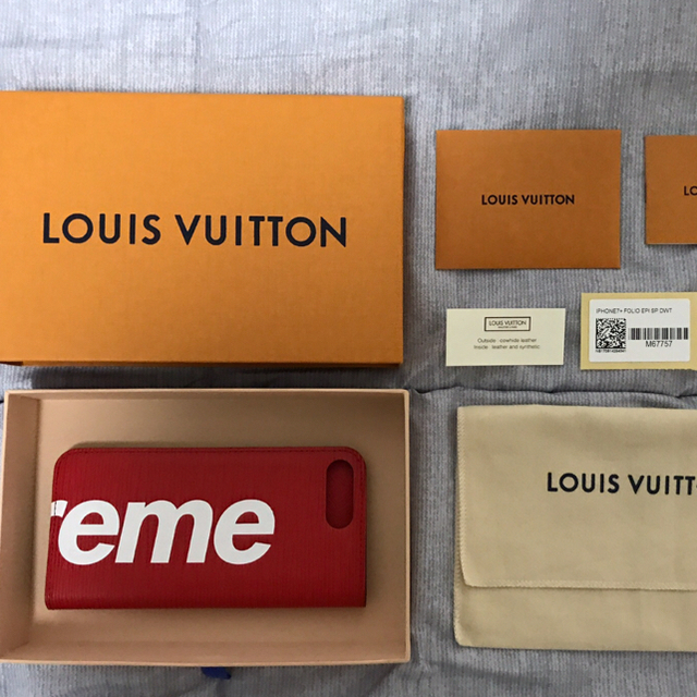 LOUIS VUITTON - Supreme Louis Vuitton iPhone7 Plus Caseの通販 by ニクネム屋｜ルイヴィトンならラクマ 全品5倍