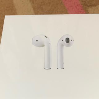 アップル(Apple)の新品未使用 Apple AirPods エアーポッズ(ヘッドフォン/イヤフォン)