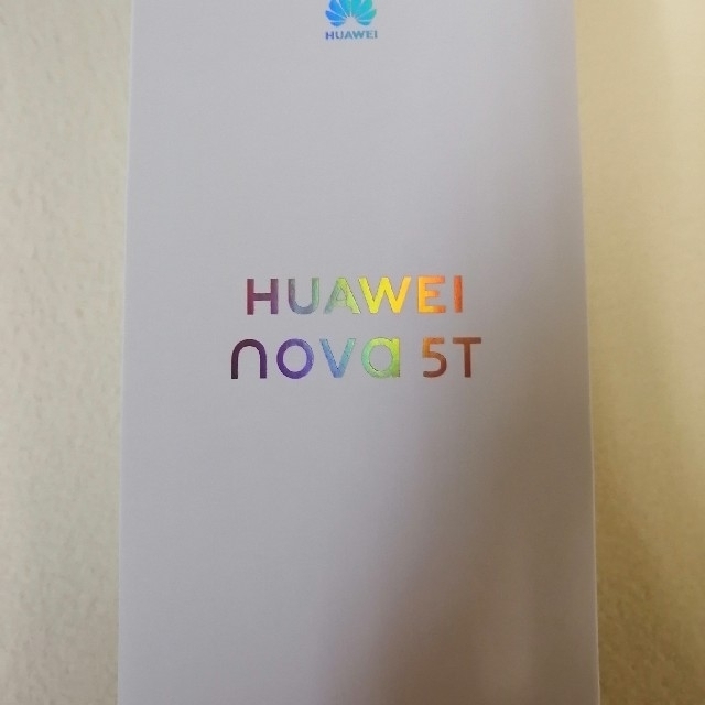 神風様1905専用　Huawei nova 5T  BLUE　美品！！ スマホ/家電/カメラのスマートフォン/携帯電話(スマートフォン本体)の商品写真