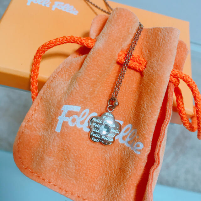 Folli Follie(フォリフォリ)の美品☆Folli Folli フラワーモチーフネックレス レディースのアクセサリー(ネックレス)の商品写真