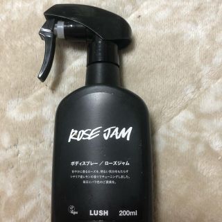 ラッシュ(LUSH)のLUSH ローズジャムボディスプレー☆(香水(女性用))