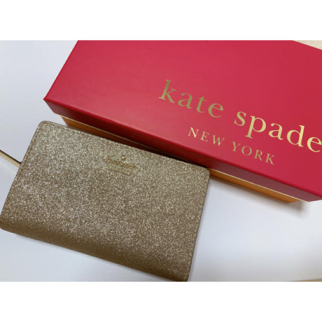 ラメ　財布　kate spade 3