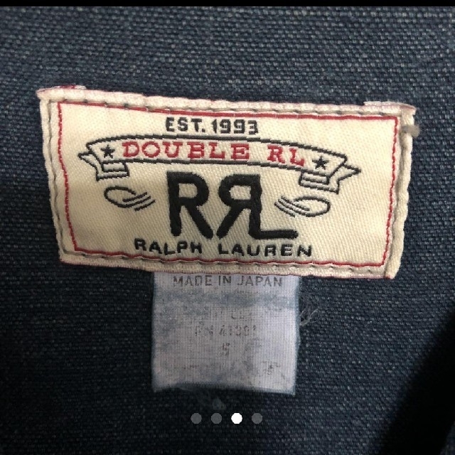 RRL(ダブルアールエル)のRRL カバーオール ジャケット デニム S メンズのジャケット/アウター(カバーオール)の商品写真