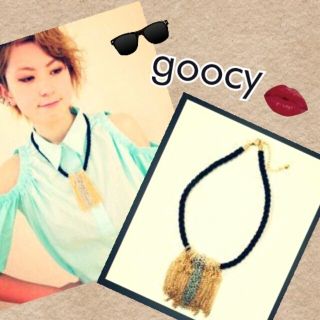 グースィー(goocy)のgoocy ネックレス＆ピアス(ネックレス)