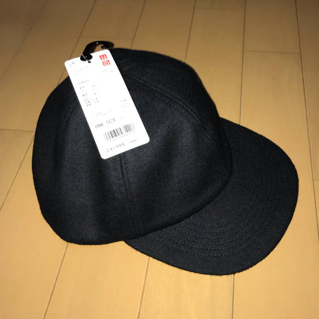 ユニクロ UNIQLO UVカット ウールカシミヤ キャップ 未使用品 - キャップ