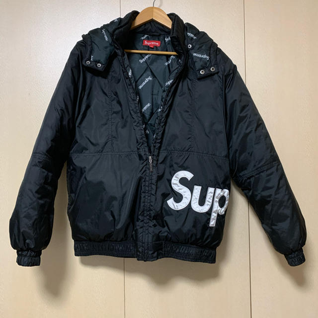 Supreme 16a/w Sideline Side Logo Parka - ダウンジャケット