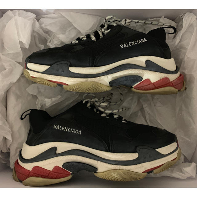 大人気高品質 Balenciaga - 100%正規品 バレンシアガ トリプルs ...