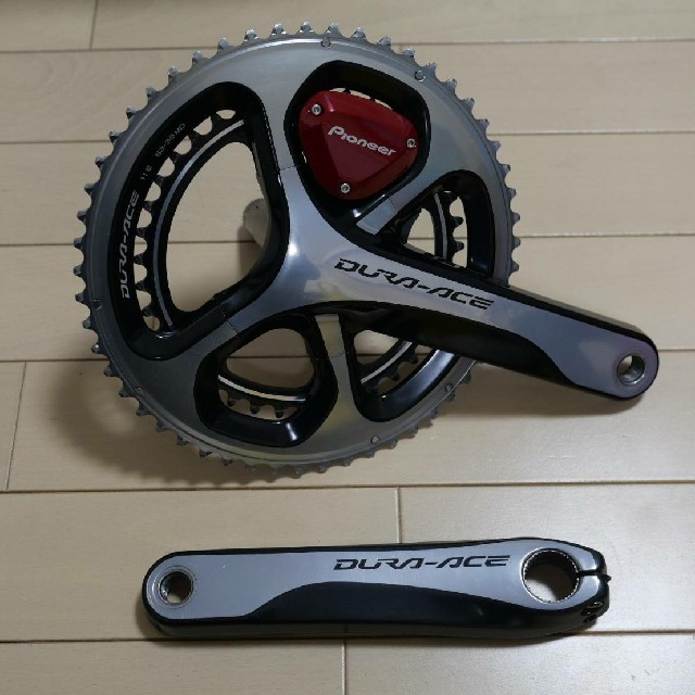 Pioneer(パイオニア)のDura Ace 9000 172.5 パイオニア ペダリングモニター 両足計測 スポーツ/アウトドアの自転車(パーツ)の商品写真