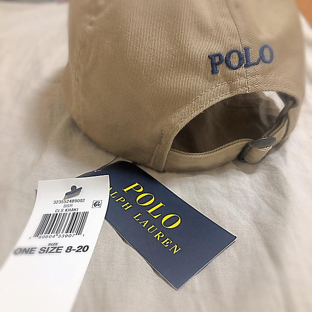 POLO RALPH LAUREN(ポロラルフローレン)のラルフローレン  キャップ　タグ付き　値下げ レディースの帽子(キャップ)の商品写真