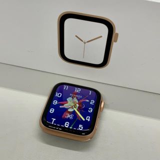 アップルウォッチ(Apple Watch)の【良品】Apple Watch Series 4 GPS 44mm ゴールド(腕時計)