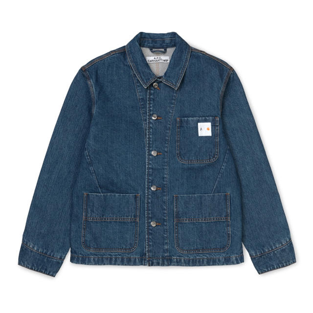 VESTE TALK CARHARTT A.P.C. Indigo APC