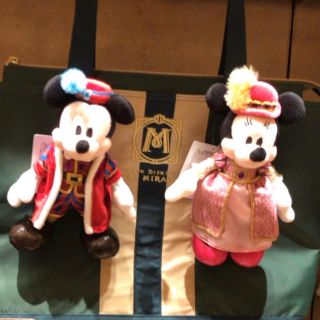 Disney - 【ミラコスタホテル宿泊者限定】ぬいぐるみバッジ付き トート ...