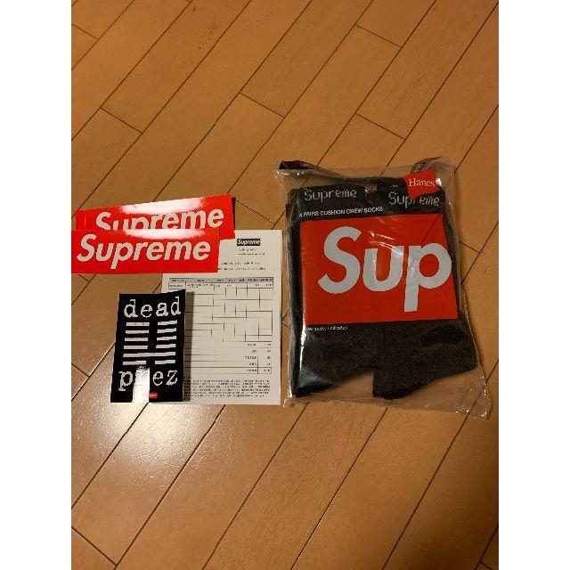 Supreme Hanes Crew Socks