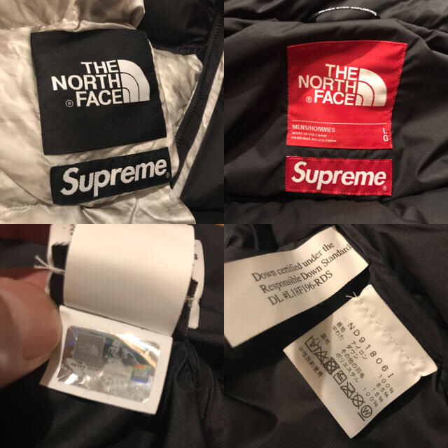 The North Face Paper Print Nuptse Jacket