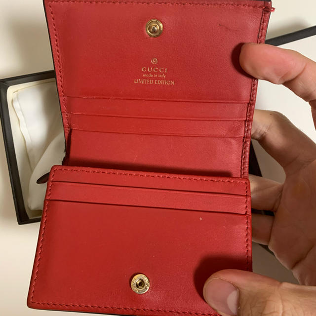グッチ　折り財布　ハートアンドスネークリミテッドエディション メンズのファッション小物(折り財布)の商品写真