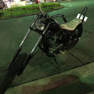 ヤマハ(ヤマハ)のSR400 チョッパー ロングフォーク(車/バイク)