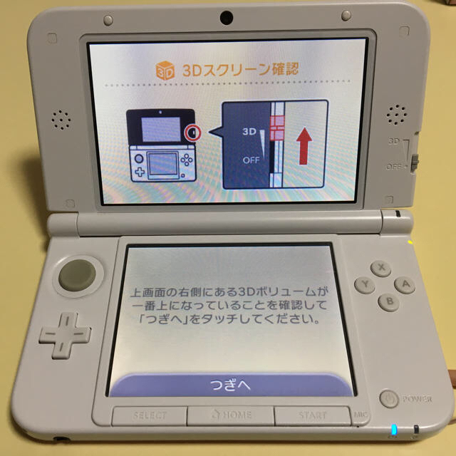 3DS   L L ♡ ピンク×ホワイト 1