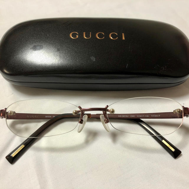 Gucci(グッチ)のGUCCI グッチ　メガネ　老眼鏡　リーディンググラス　眼鏡　レディース レディースのファッション小物(サングラス/メガネ)の商品写真