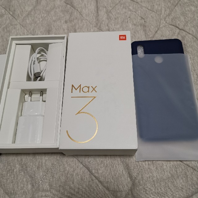 【送料無料】Xiaomi Mi MAX3 ブラック ram4 rom64
