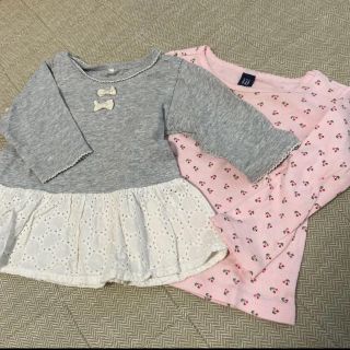 ベビーギャップ(babyGAP)ののののん様専用　長袖シャツ2枚(Ｔシャツ)