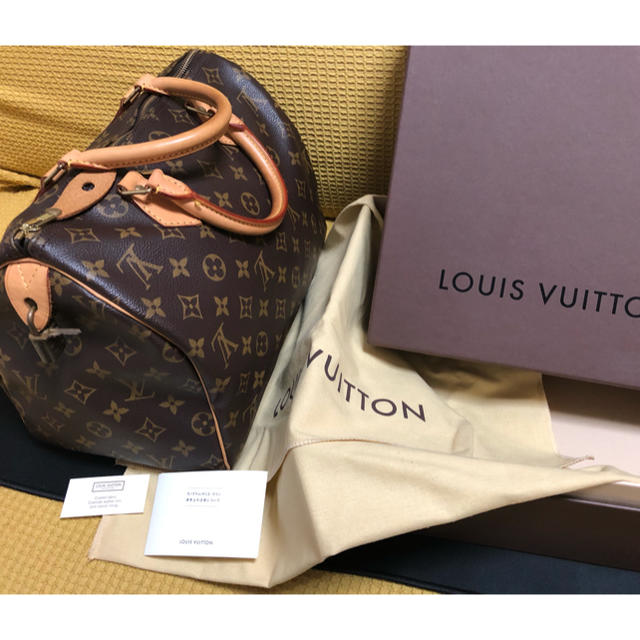 ルイヴィトン LOUIS VUITTON モノグラム ボストンバッグ 鍵付き