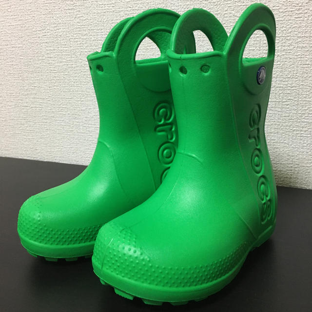 crocs(クロックス)の【♡ayaka♡様 専用】クロックス キッズ 長靴 レインシューズ キッズ/ベビー/マタニティのキッズ靴/シューズ(15cm~)(長靴/レインシューズ)の商品写真