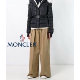 新品タグ付定価11万MONCLERモンクレールツイードパンツ46ダブルSM