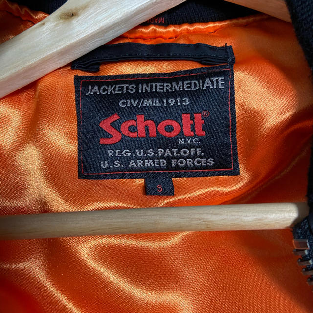 schott(ショット)のschott nyc ma-1 ジャケット メンズのジャケット/アウター(フライトジャケット)の商品写真
