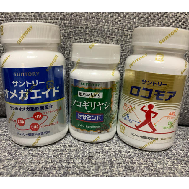 サントリー自然のちから ノコギリヤシ+セサミンE.  5本セット