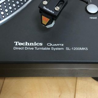 TechnicsSL1200MK5 2台　 PioneerDJM-600 1台