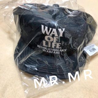 ラッツ(RATS)のBLACK RATS WAY OF LIFE MESH CAP(キャップ)