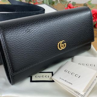 グッチ(Gucci)の【最終価格】『グッチ』超美品‼️未使用品‼️マーモント　コンチネンタル　黒(財布)