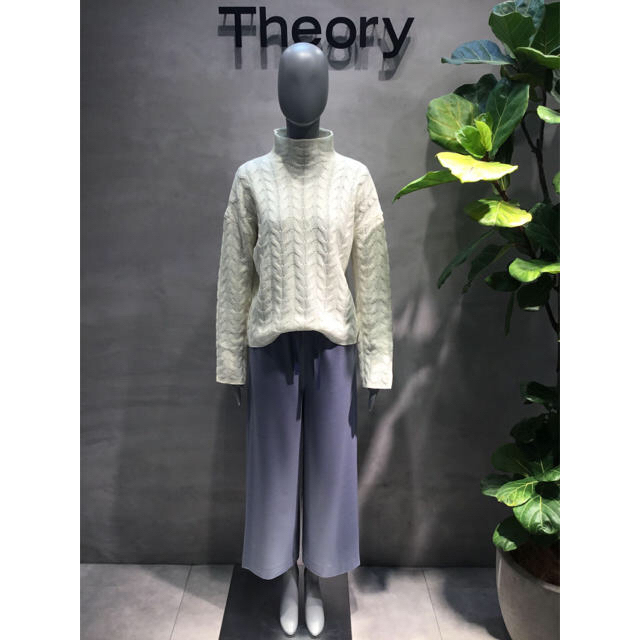 Theory 18AW ワイドクロップドパンツ