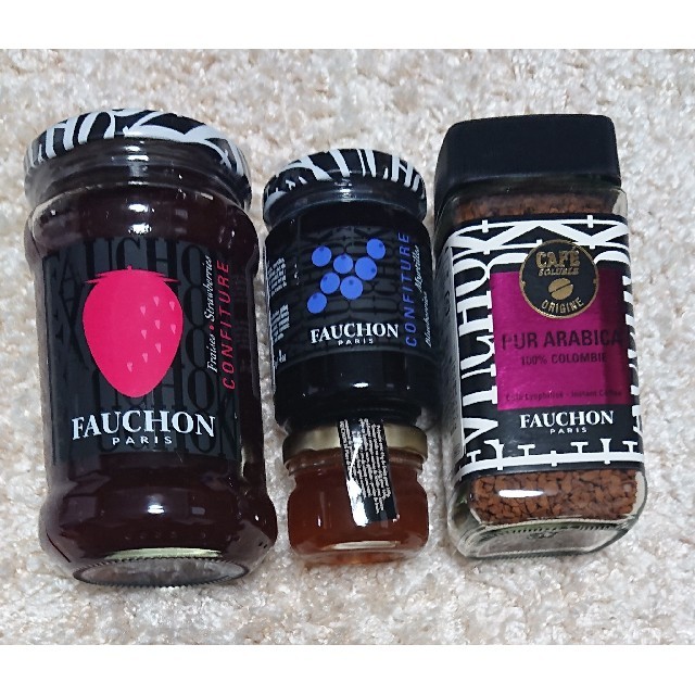 髙島屋(タカシマヤ)のフォションFAUCHON インスタントコーヒー ジャム4個セット 食品/飲料/酒の飲料(コーヒー)の商品写真