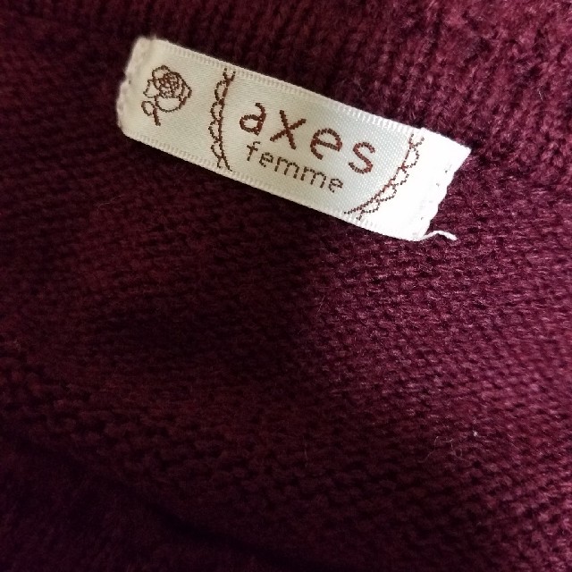 axes femme(アクシーズファム)のaxes ニット レディースのトップス(ニット/セーター)の商品写真