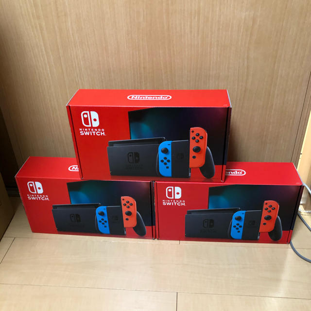 受注生産品】 Nintendo Switch switch ネオン 本体 ニンテンドー