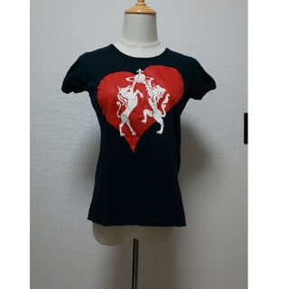 ヴィヴィアンウエストウッド(Vivienne Westwood)のｳﾞｨｳﾞｨｱﾝ Ｔｼｬﾂ 半袖 ｶｯﾄｿｰ  ｱﾝｸﾞﾛﾏﾆｱ Sｻｲｽﾞ(Tシャツ(半袖/袖なし))