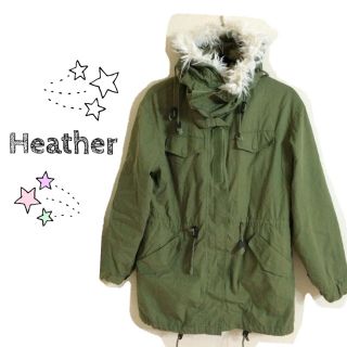 ヘザー(heather)のHeather♡モッズコート(モッズコート)