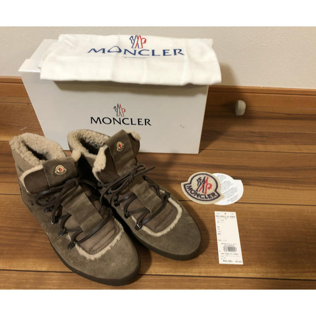 ★新品未使用★ モンクレール　MONCLER メンズブーツ  ムートン　42