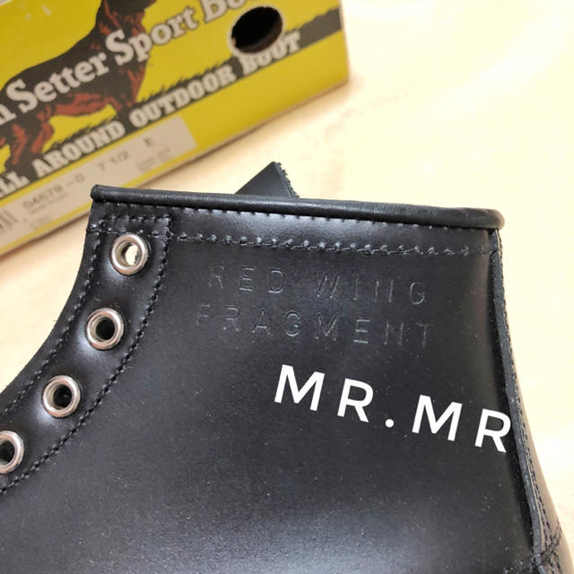 25.5cm Fragment Design Red Wing MOC Toe