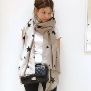 ドゥーズィエムクラス(DEUXIEME CLASSE)の新品タグ付　ドゥーズィエムクラス　DOUCE GLOIRE STAR STOLE(マフラー/ショール)